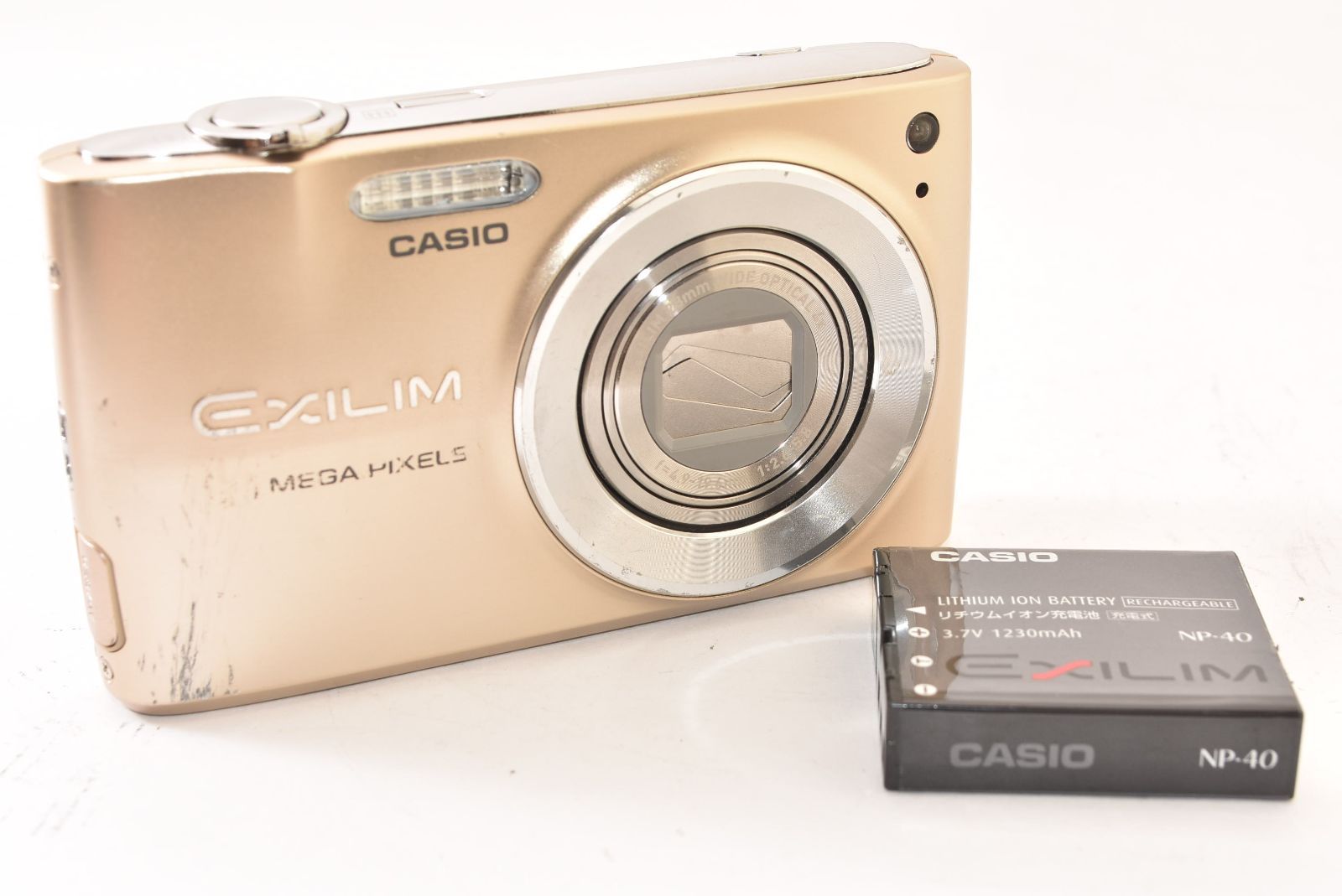 CASIO カシオ EXILIM EX-Z400 ゴールド コンパクトデジタルカメラ