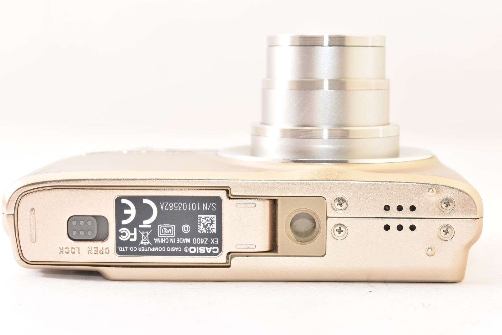 CASIO カシオ EXILIM EX-Z400 ゴールド コンパクトデジタルカメラ