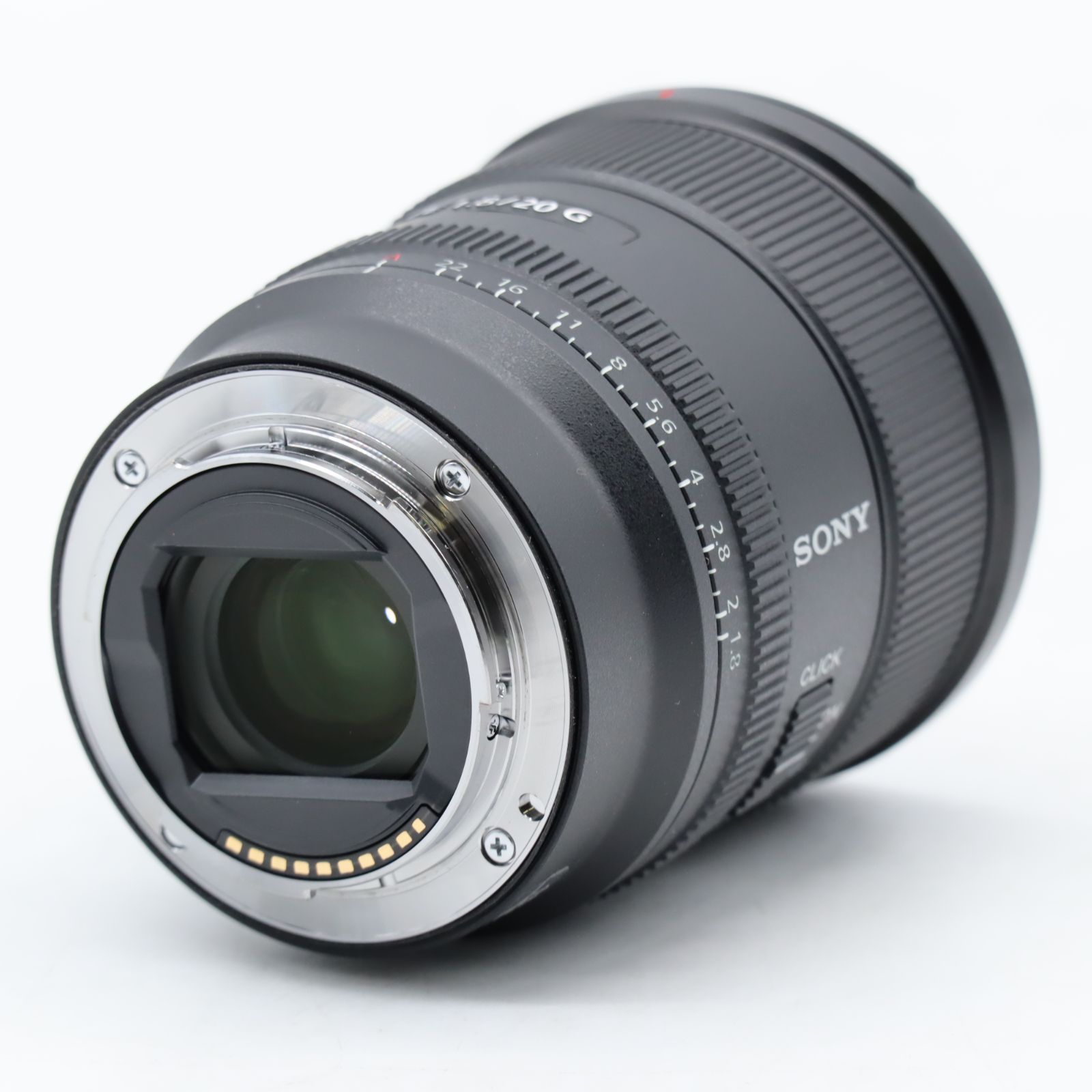 ソニー / 広角単焦点レンズ / フルサイズ / FE 20mm F1.8 G / Gレンズ