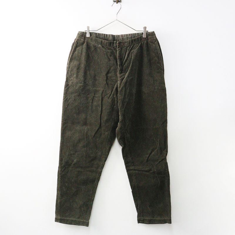 メンズ フォーティファイブアール 45 R 5106925 コーデュロイの908イージーポッポパンツ 4 カーキグリーン┃