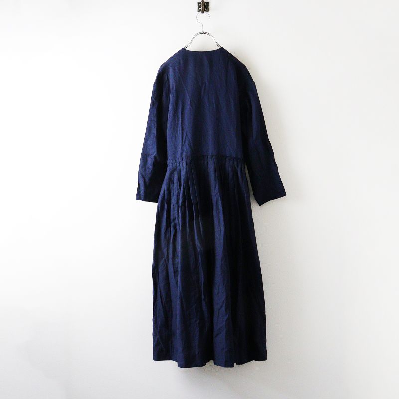 アーツ＆サイエンス ARTS SCIENCE Tuck Bottom Wrap Dress タックボトムラップドレス 1 ネイビー ワンピース フ