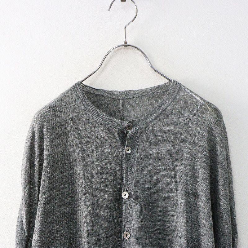 arts&science リネンニット アーツ&サイエンス ARTS&SCIENCE ドロップショルダー リネンニット