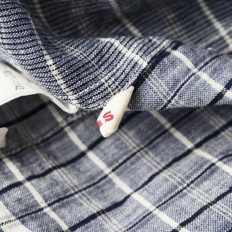 2022SS アーツアンドサイエンス ARTS&SCIENCE リネン ランダムチェック