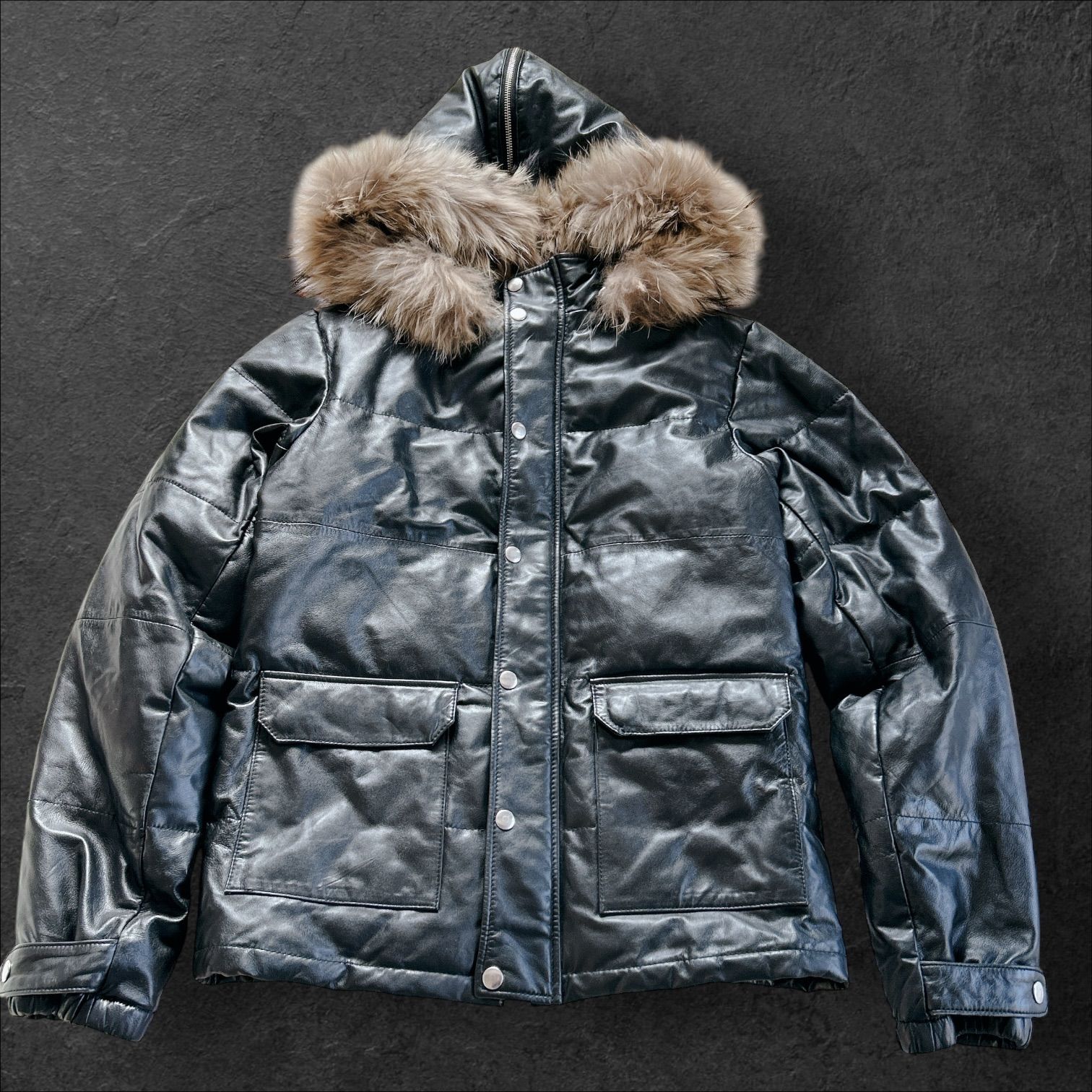 ジャケット・アウター archive mcd fake lether far jacket y2k archive mcd fake lether far jacket y2k ジャケット・アウター