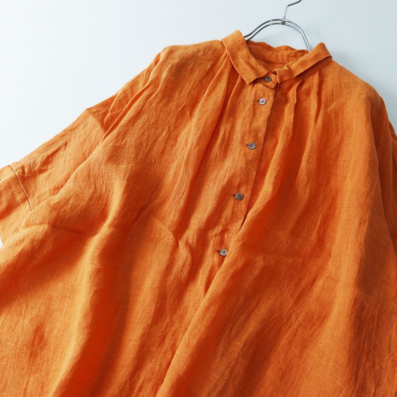 石見銀山 群言堂 グンゲンドウ ネネ 根々 リネン ドルマン シャツ