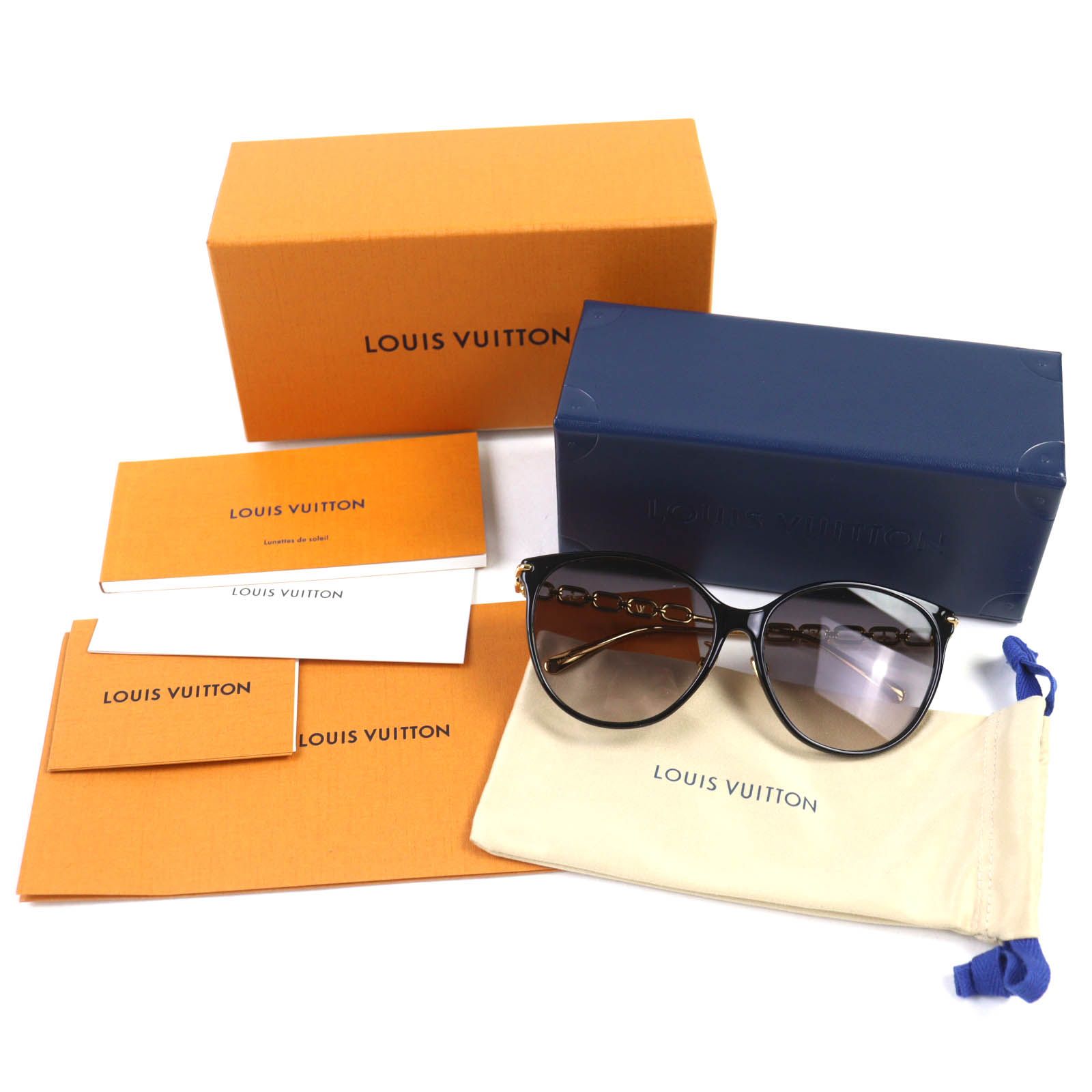 極美品△LOUIS VUITTON ルイヴィトン 2025年製 Z2826U サングラス