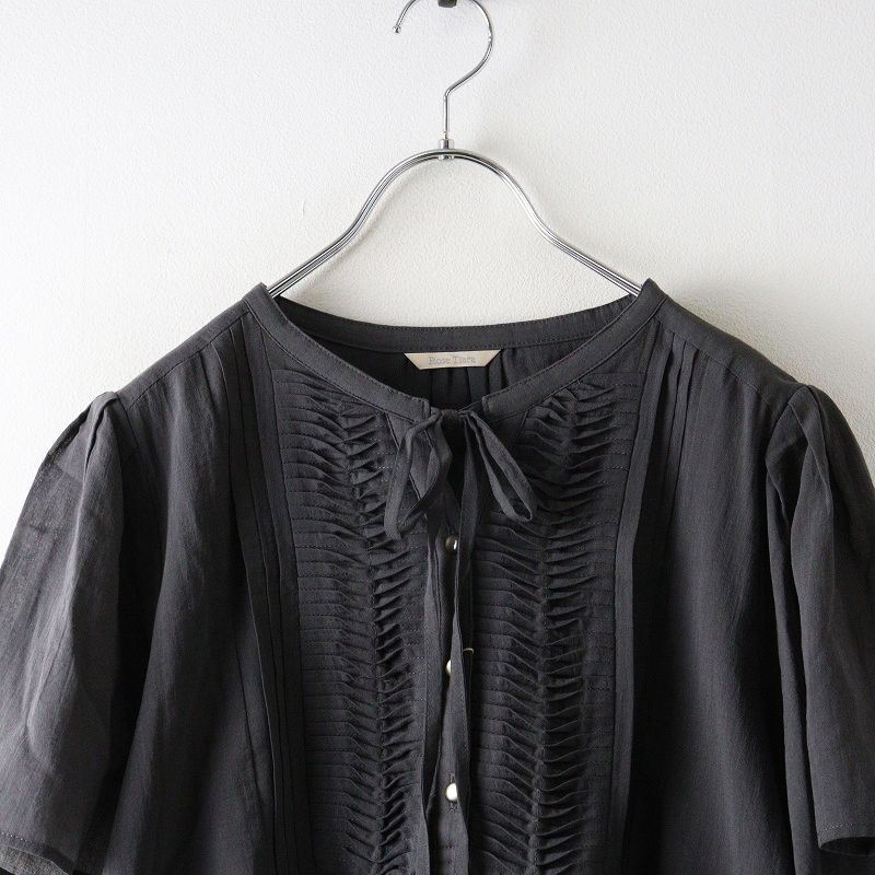 大きいサイズ 2025年春夏 ローズティアラ Rose Tiara ピンタック