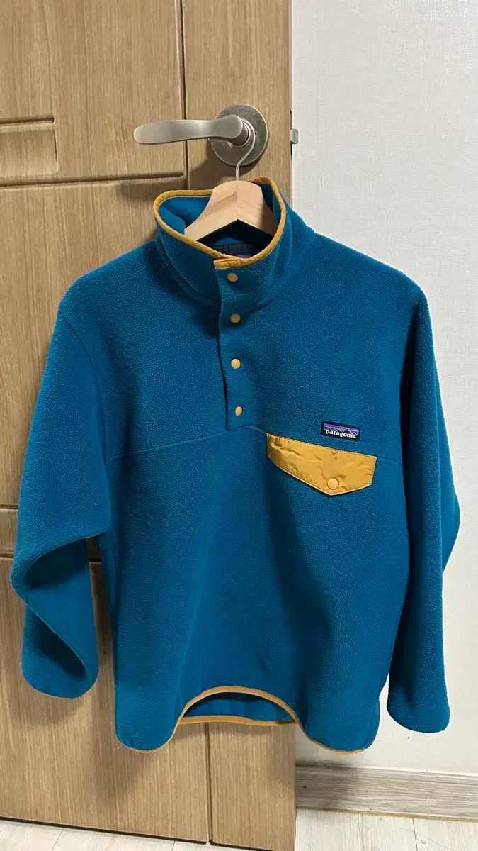 14 FW パタゴニア Synchilla シンチラ スナップ T フリース ロイヤル ブルー カーキ