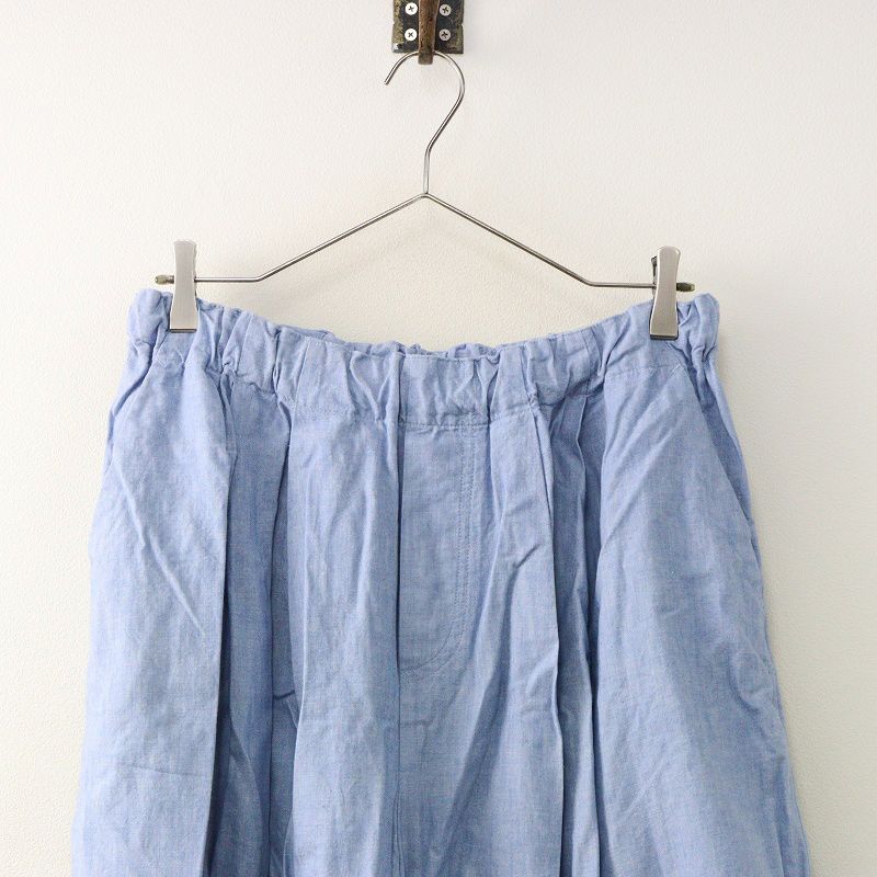 2024SS ミズイロインド mizuiro ind 260063 シャンブレーワイドカーゴ