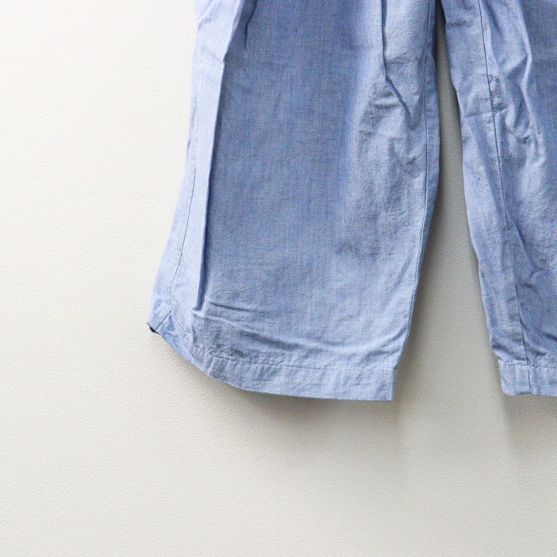 2024SS ミズイロインド mizuiro ind 260063 シャンブレーワイドカーゴ