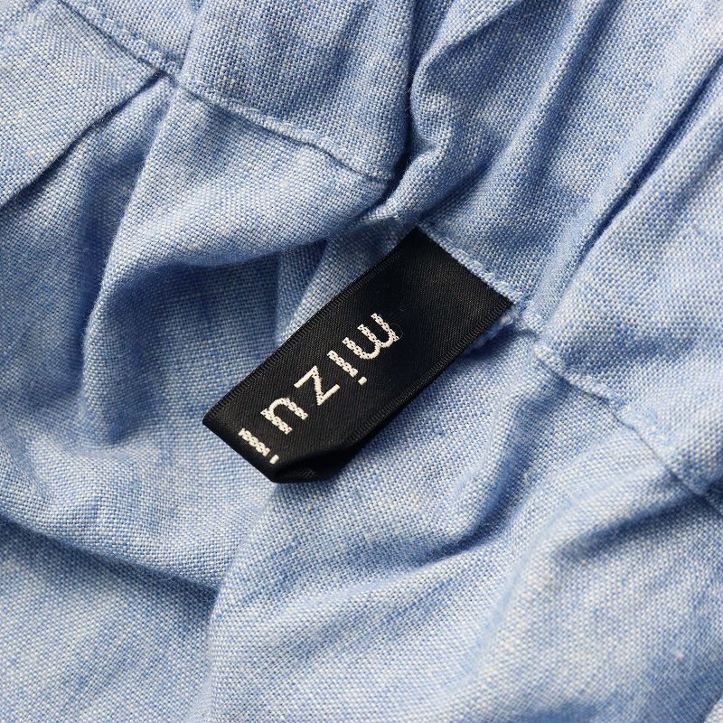 2024SS ミズイロインド mizuiro ind 260063 シャンブレーワイドカーゴ