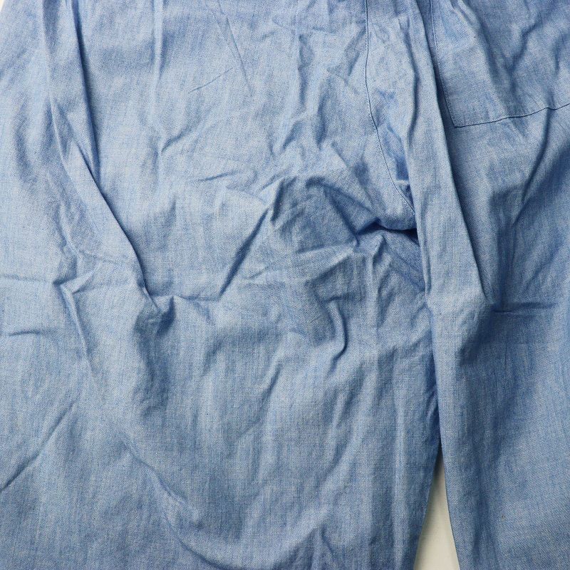 2024SS ミズイロインド mizuiro ind 260063 シャンブレーワイドカーゴ