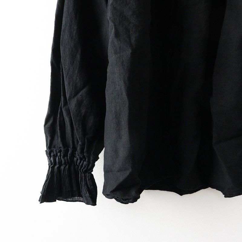 2025SS ネストローブ nest Robe リネン近江晒しラミー楊柳カフブラウス