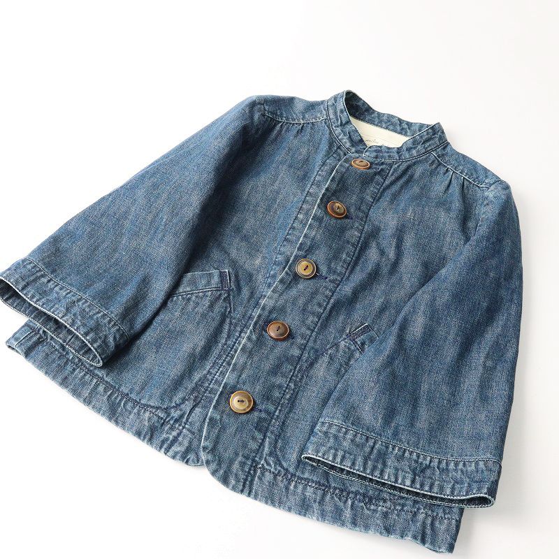 パラスパレス Pal'las Palace インディゴ スタンドカラー デニム