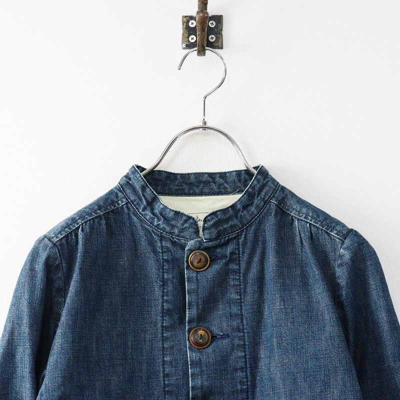 パラスパレス Pal'las Palace インディゴ スタンドカラー デニム