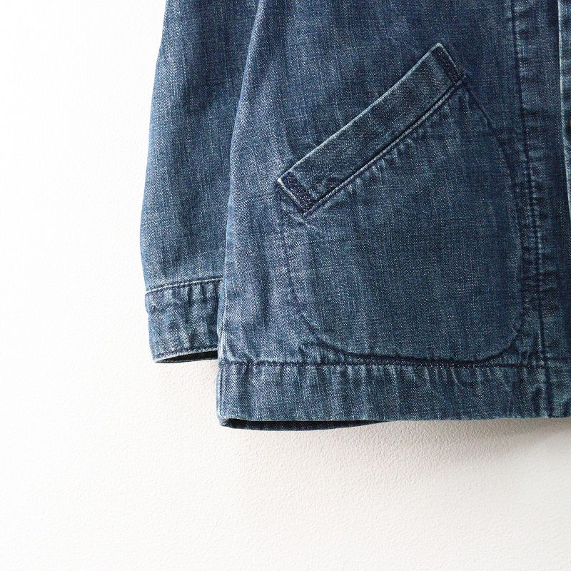 パラスパレス Pal'las Palace インディゴ スタンドカラー デニム