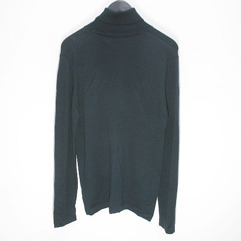【中古】ダニエレフィエゾーリ DANIELE FIESOLI 長袖 ニット セーター タートルネック 絹 シルク 緑系 グリーン 毛 ダニエレフィエゾーリ DANIELE FIESOLI 長袖 ニット セーター