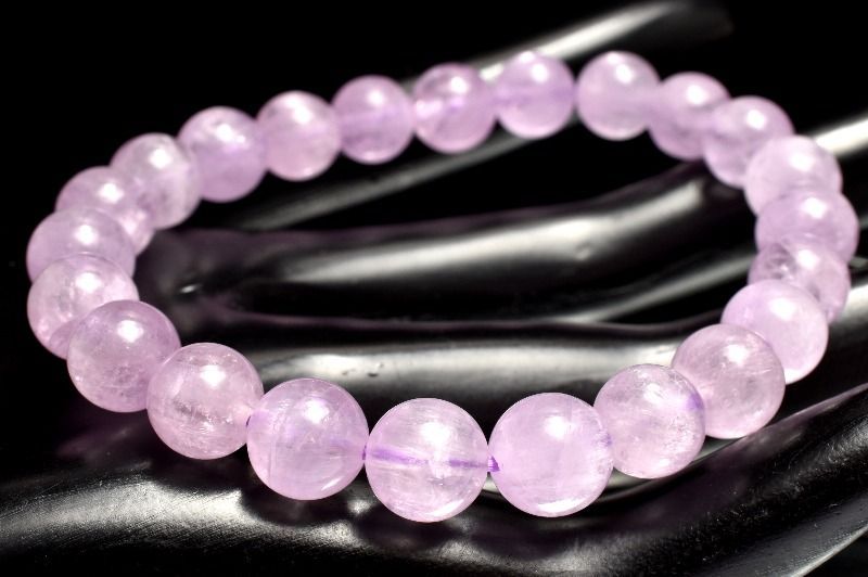 1点物】AA+☆キャッツアイ クンツァイト 8mm ブレスレット