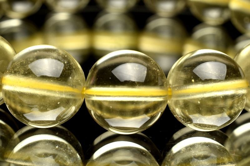 １点物 AAA透明 リビアの宝石 リビアングラス 11 mm ブレスレット パワーストーン 天然石 _MC 2101