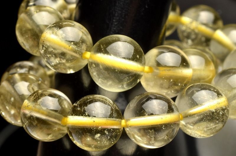  １点物 AAA透明 リビアの宝石 リビアングラス 8 mm ブレスレット パワーストーン 天然石 _MC 2098 ブレスレット バングル アクセサリー