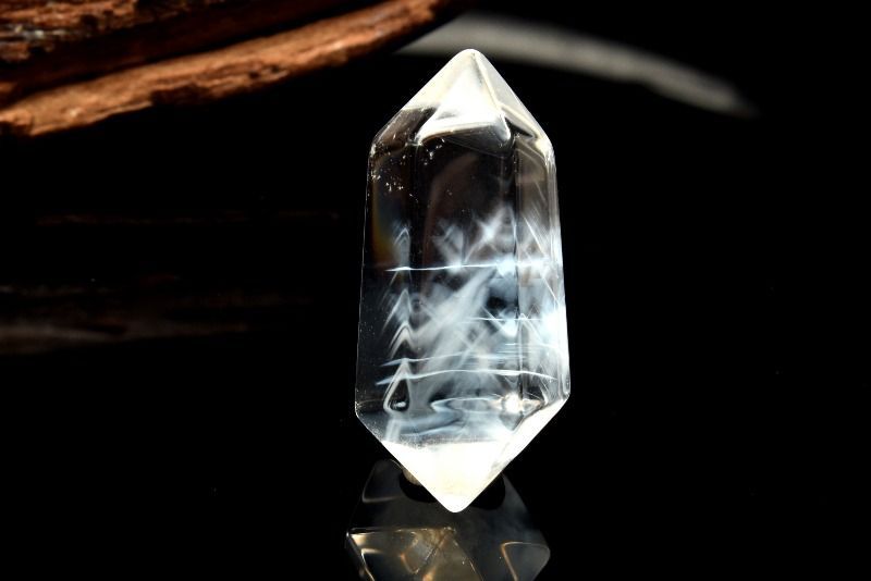 1点物】希少◇天使の梯子 エンジェルラダークォーツ 24x11mm 両剣