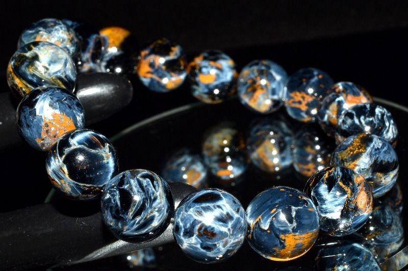 １点物 AAA 美しいシャトヤンシー ピーターサイト 12 5 13 mm ブレスレット パワーストーン 天然石 _MC 2074