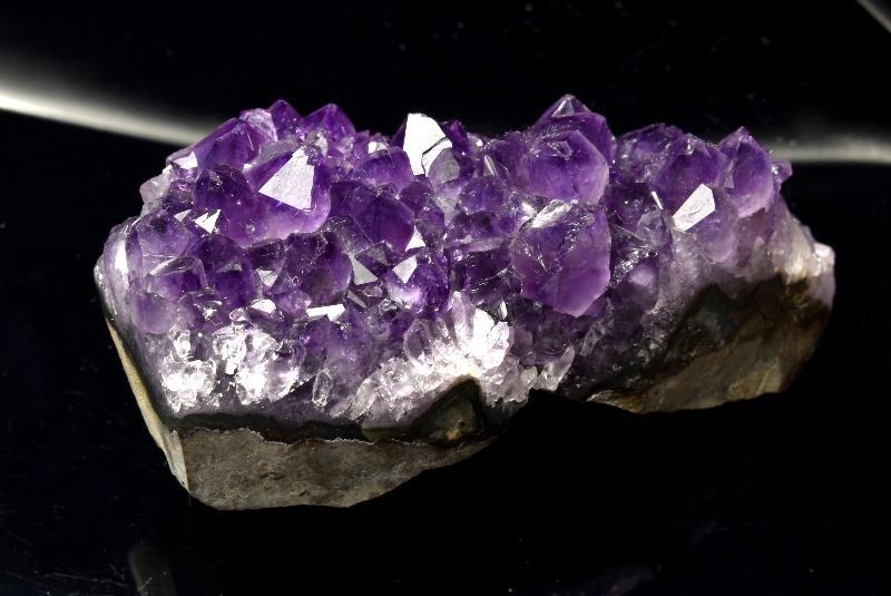 1点物】浄化や魔除けに アメジスト 35x35x72mm クラスター 原石