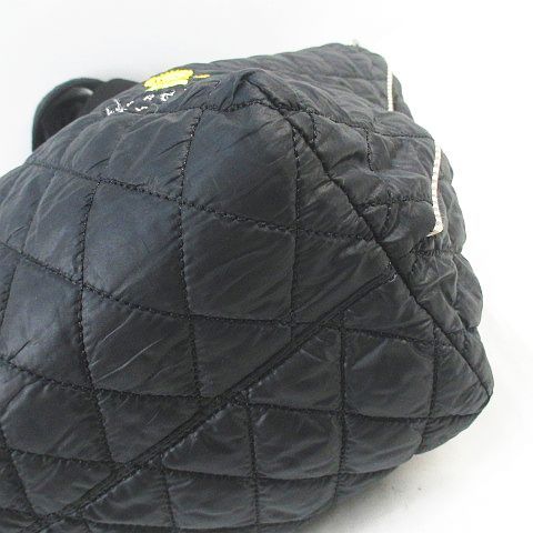 新品未使用✨ブラックBARNEYSNEWYORKキルティングトート バーニーズニューヨーク BARNEYS NEW YORK ライオンキルティングマザー