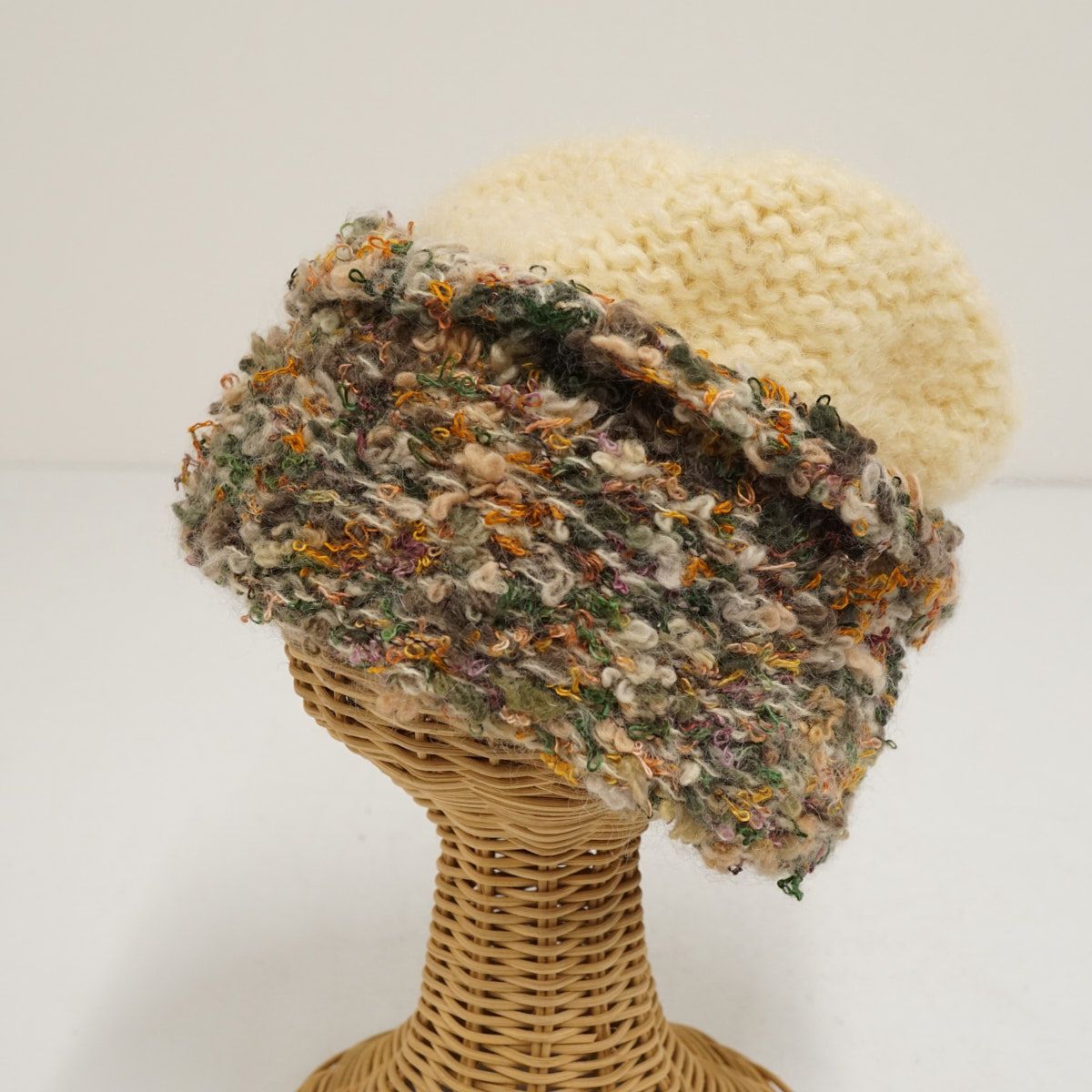 新品未使用】CA4LA カシラ MOSCOW11 ニット帽 個性的 モヘヤ混