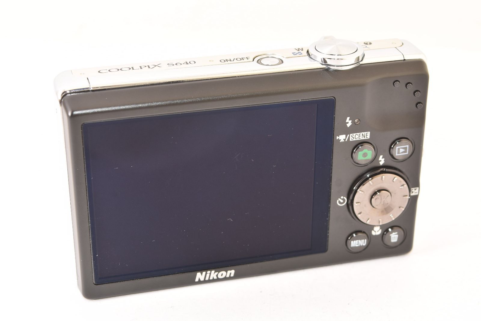 Nikon ニコン COOLPIX S640 アイスシルバー コンパクトデジタルカメラ