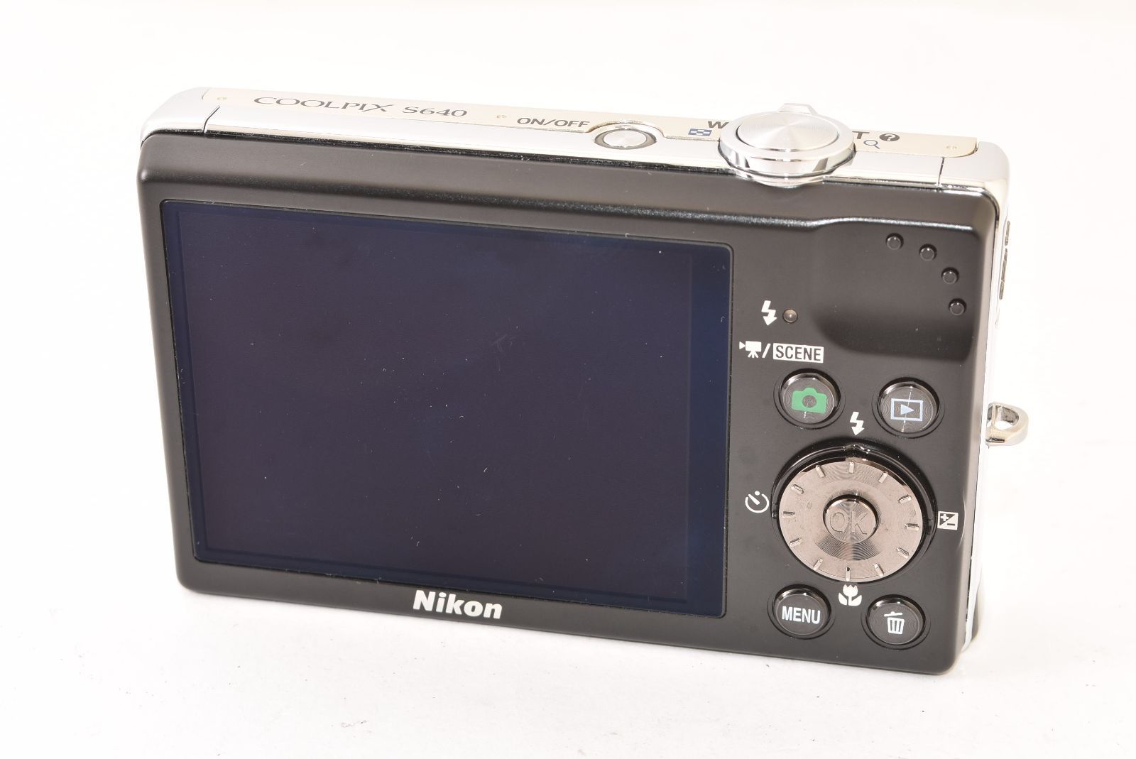 Nikon ニコン COOLPIX S640 アイスシルバー コンパクトデジタルカメラ