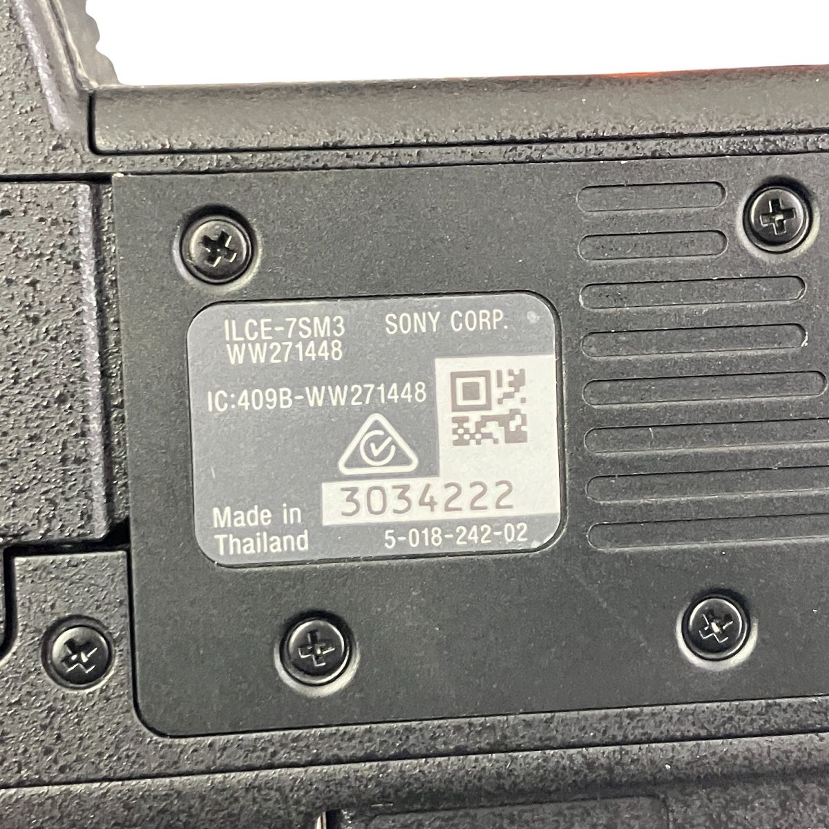  SONY ソニー α7 SIII ボディ ILCE 7 SM 3 ミラーレス一眼 カメラ 良好 ミラーレス一眼 デジタルカメラ