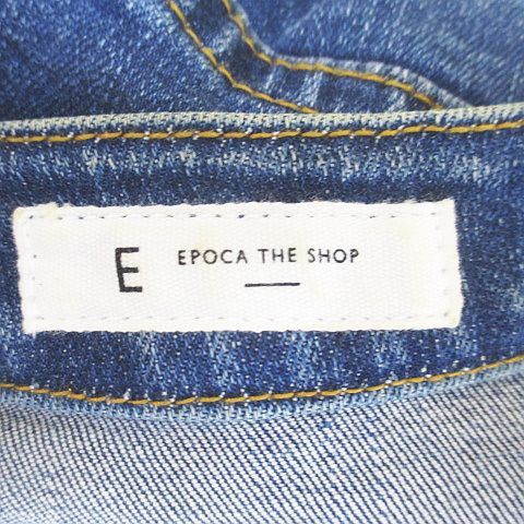 エポカ EPOCA ノーカラージャケット ジージャン デニムジャケット 40