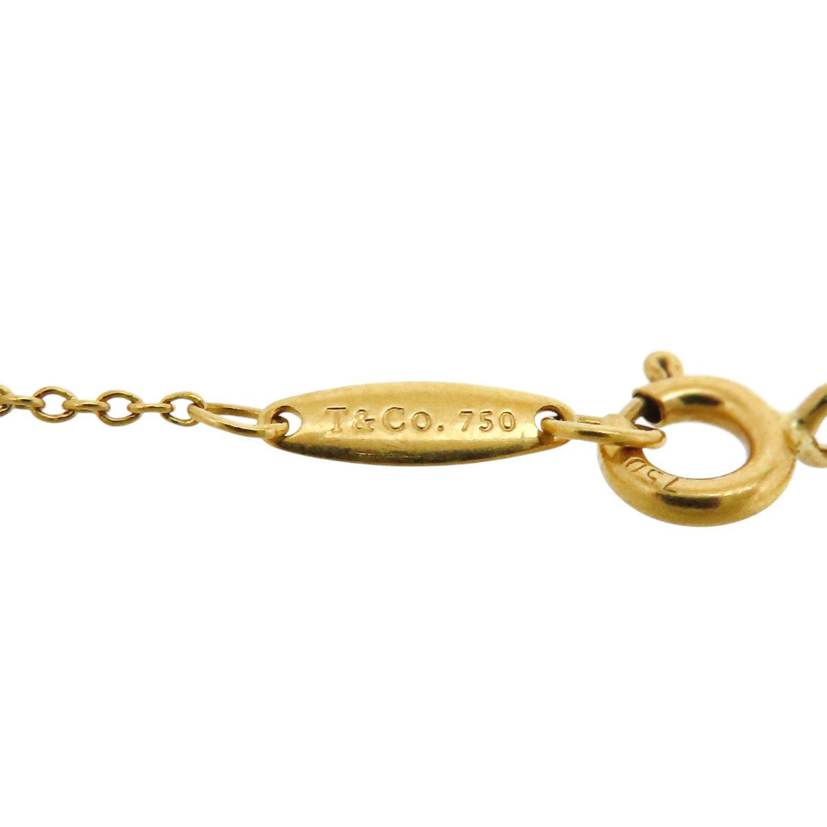 ティファニー バイザヤード ブレスレット #18 750 (K18YG) レディース