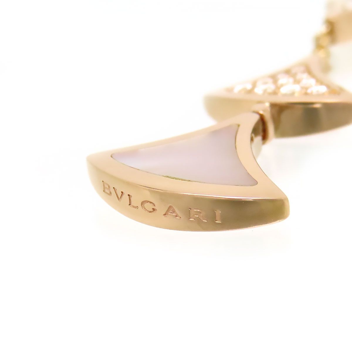 ブルガリ ディーヴァ ドリーム ピアス Au750 (K18PG) レディース