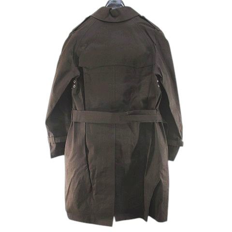 マッキントッシュ MACKINTOSH SCOTLAND トレンチコート ロング丈 34 茶
