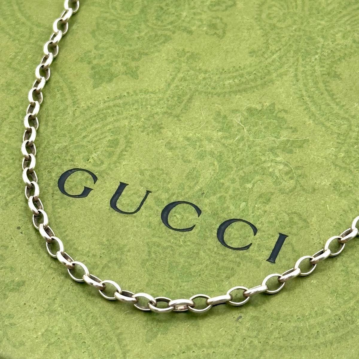 GUCCI あずき チェーンのみ 55cm 中太 ネックレス 1179a11 - メルカリ