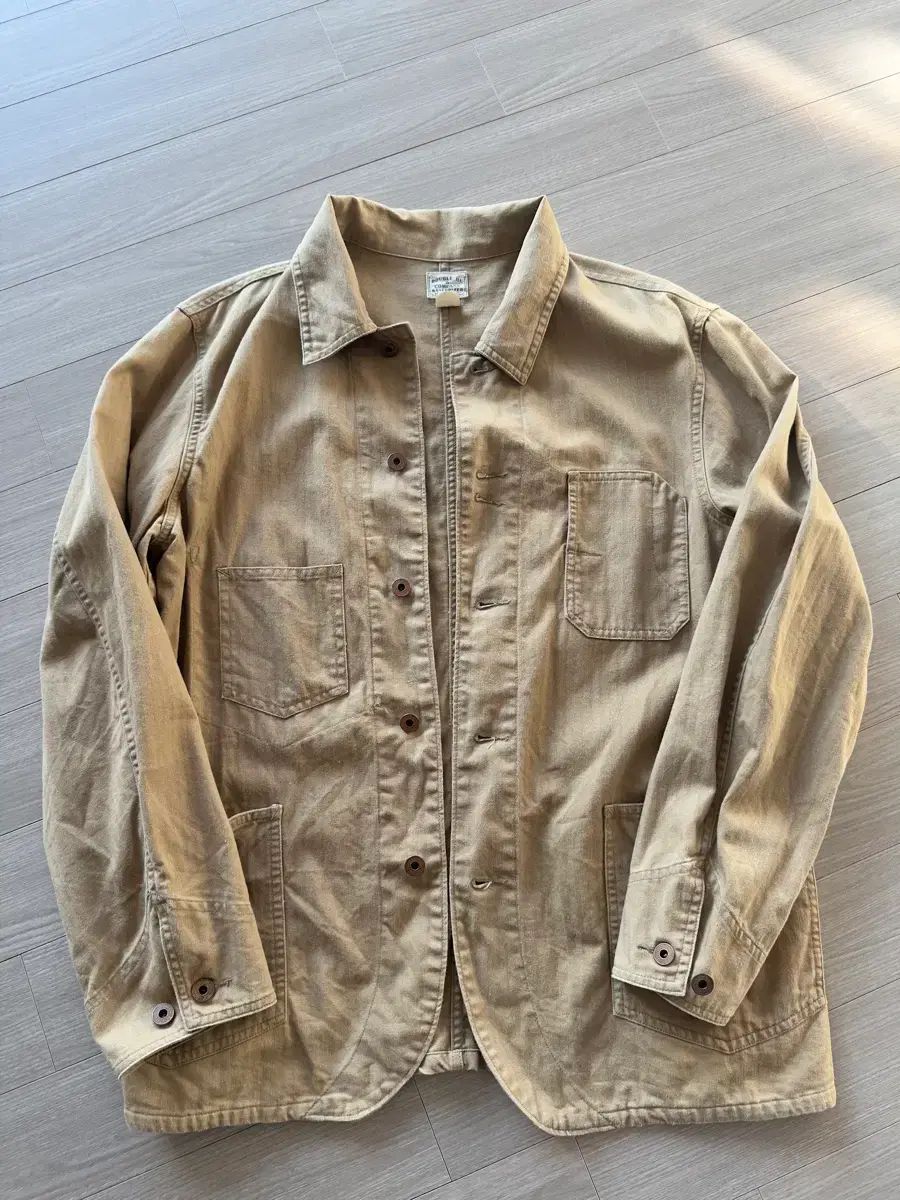 RRL(ダブルアールエル) 22SS リネン チョア ジャケット Lサイズ - メルカリ