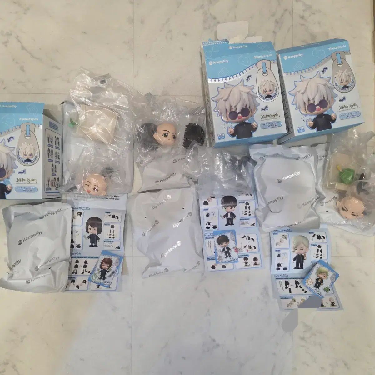 呪術廻戦 モデルキット フィギュア まとめ 七海 家入 硝子 灰原