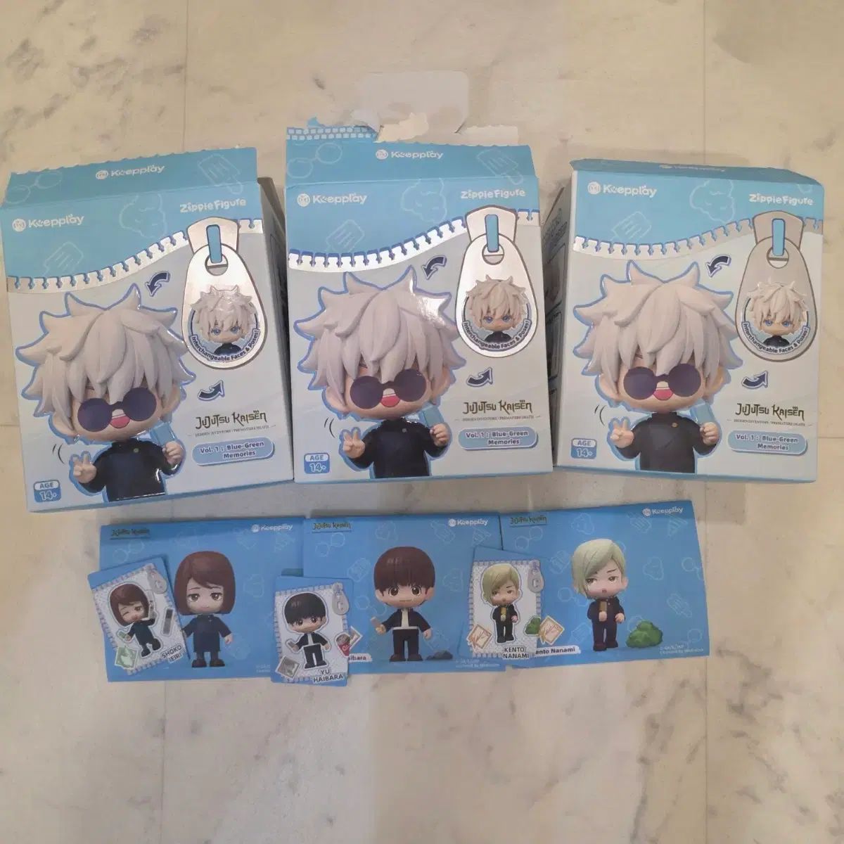 呪術廻戦 モデルキット フィギュア まとめ 七海 家入 硝子 灰原