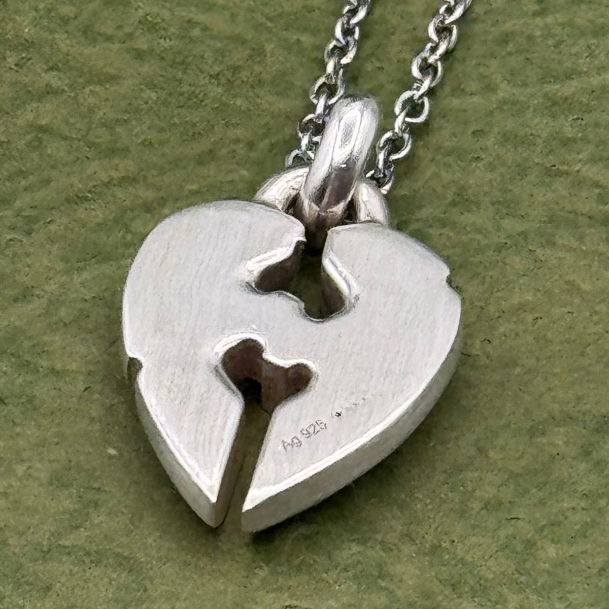 GUCCI ノット ハート 50cm シルバー925 ネックレス 1180b - メルカリ