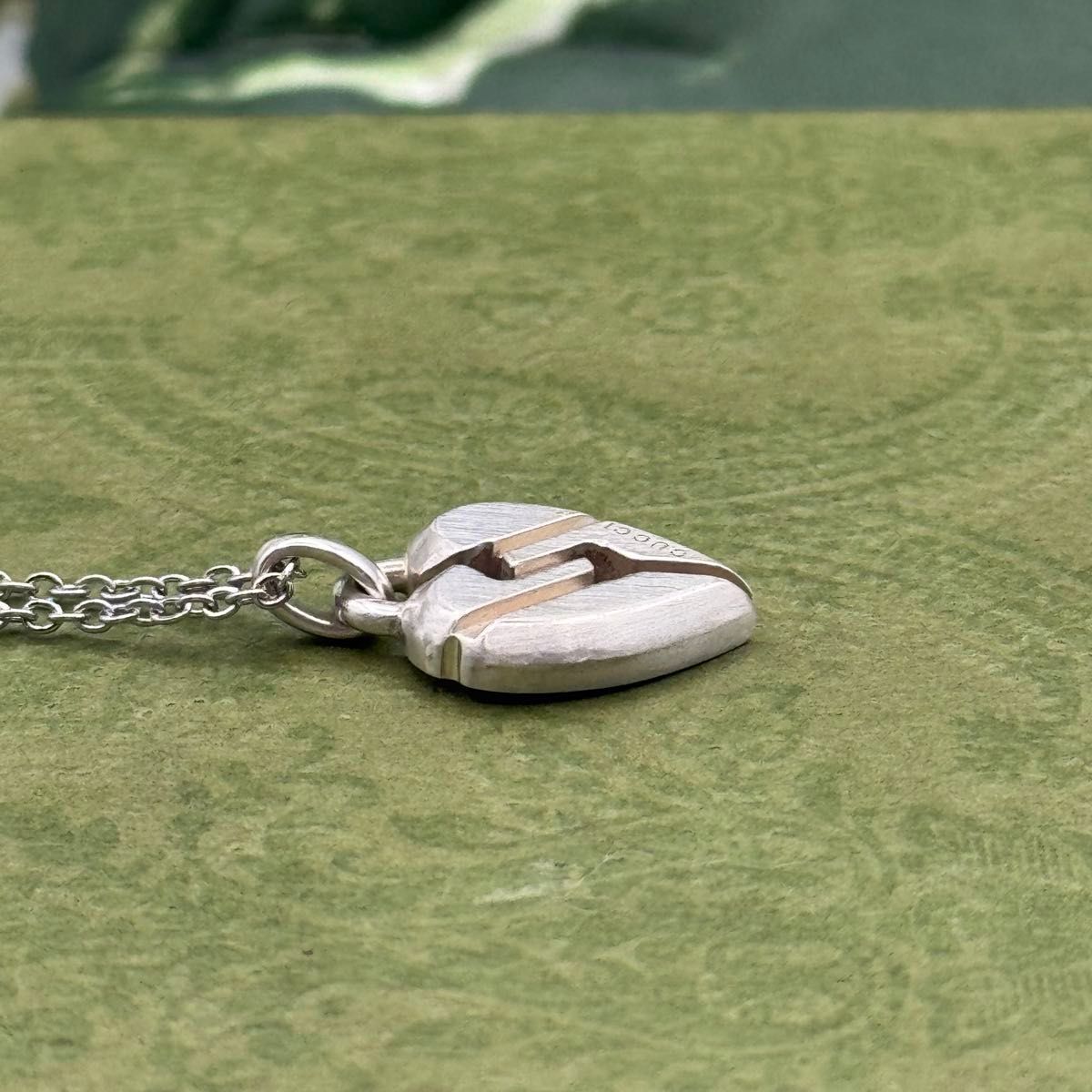 GUCCI ノット ハート 50cm シルバー925 ネックレス 1180b - メルカリ