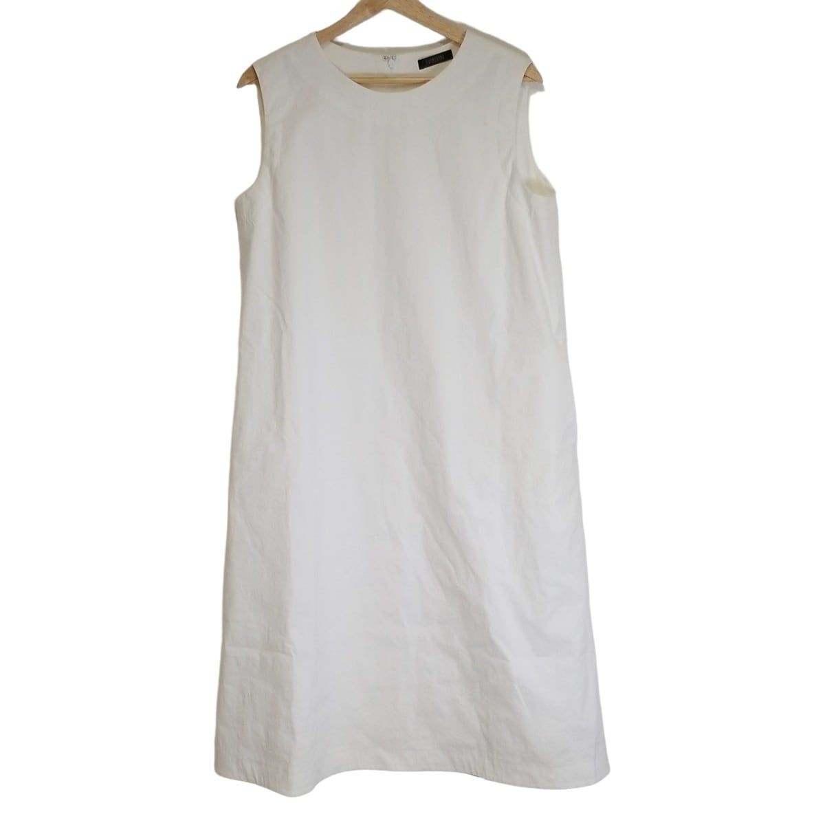スウィンスウィング ワンピース サイズ42 L レディース 白 クルーネック ノースリーブ マキシ丈