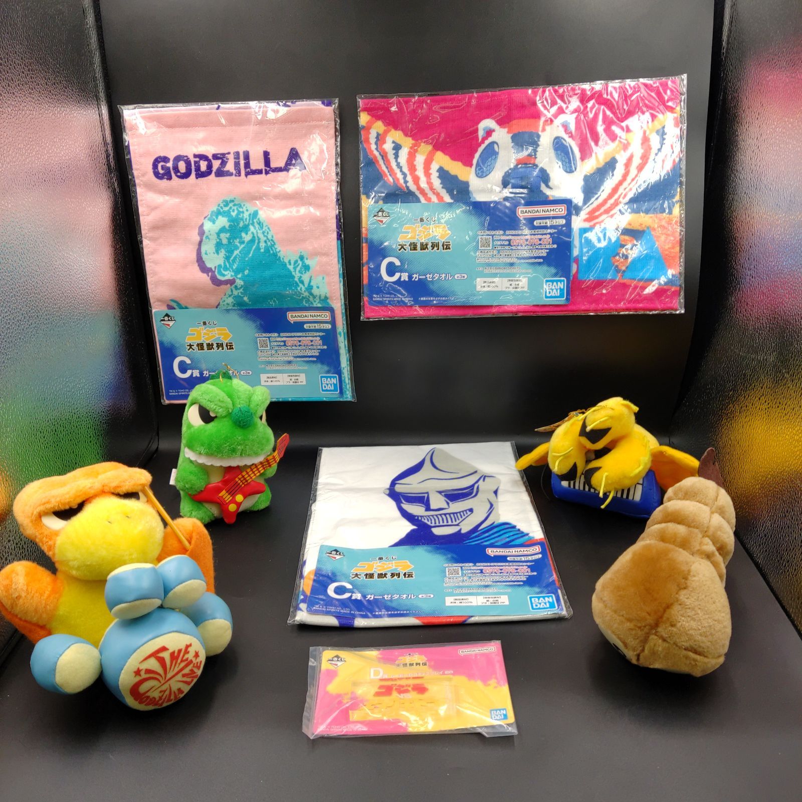 ゴジラのぬいぐるみセット TAKA57-56】◇ 一部未開封 BANDAI SPIRITS バンダイ スピリッツ ｢一番