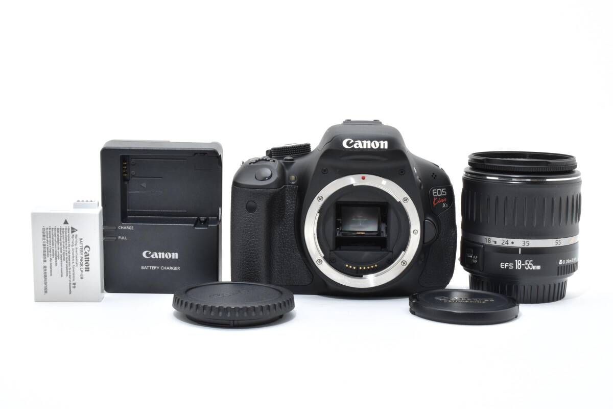 Kiss X5 EOS Canon ダブルズームキット 一眼レフ デジタル一眼レフ