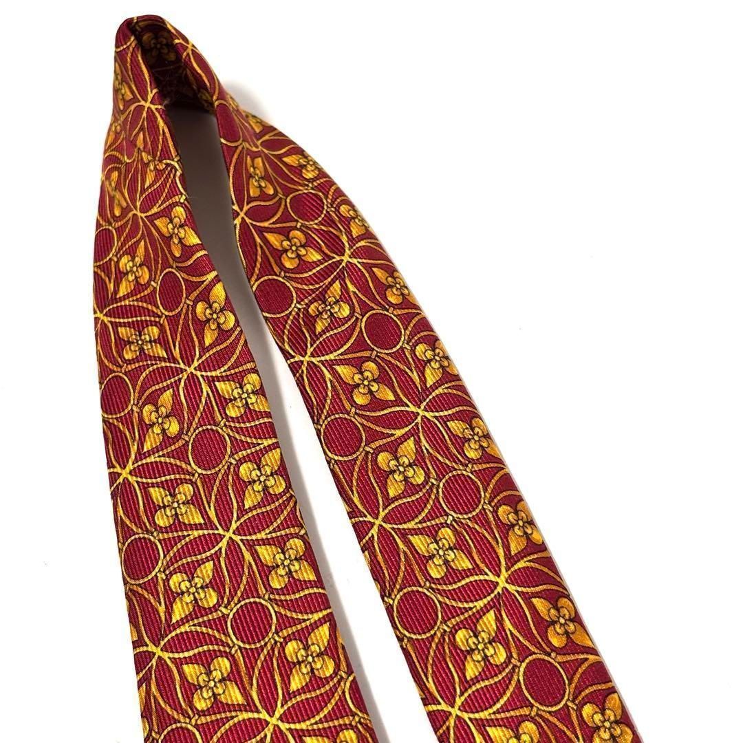 未使用・タグ付き！✨ クリスチャンディオール ネクタイ レッド