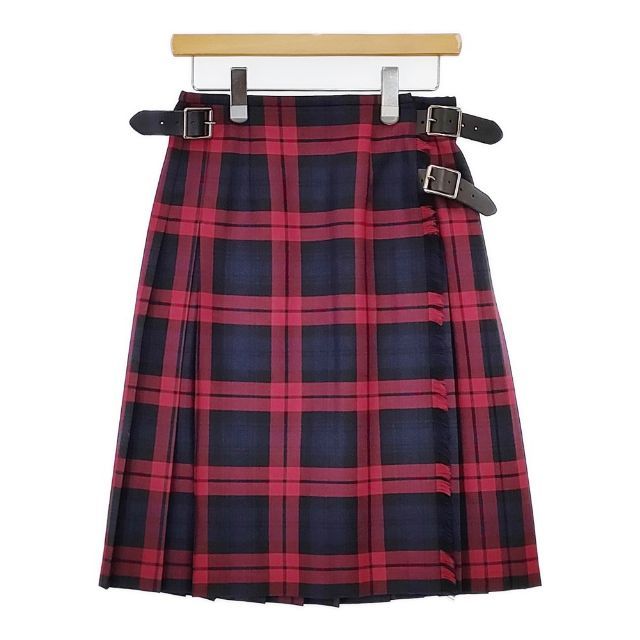 O'NEIL OF DUBLIN キルト プリーツ チェック キルトピン付き スカート