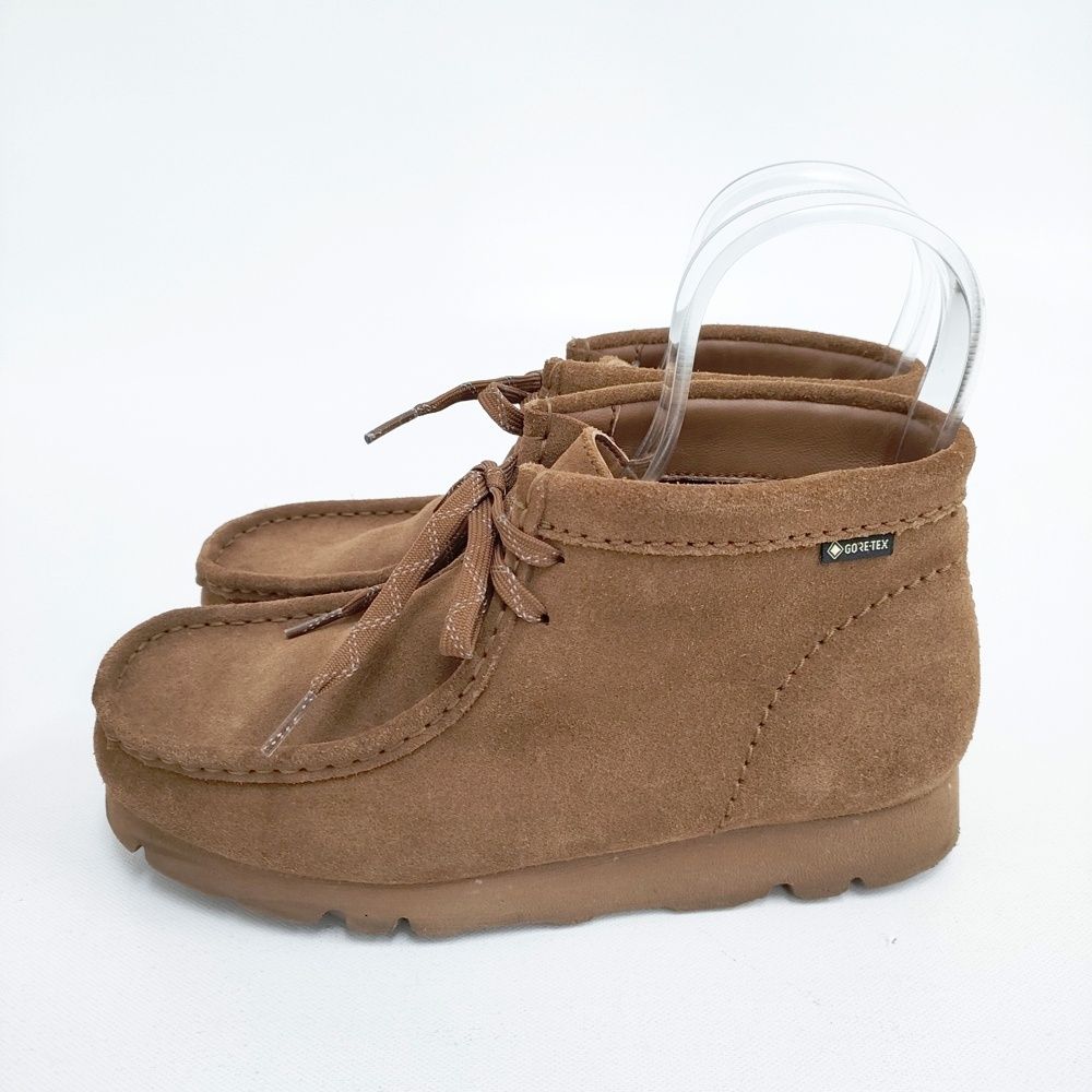 Clarks BEAMS BOY別注 Wallabee Boot GTX ワラビー GORE-TEX UK 5 シューズ 靴 ブラウン レディース クラークス 5-1120 T