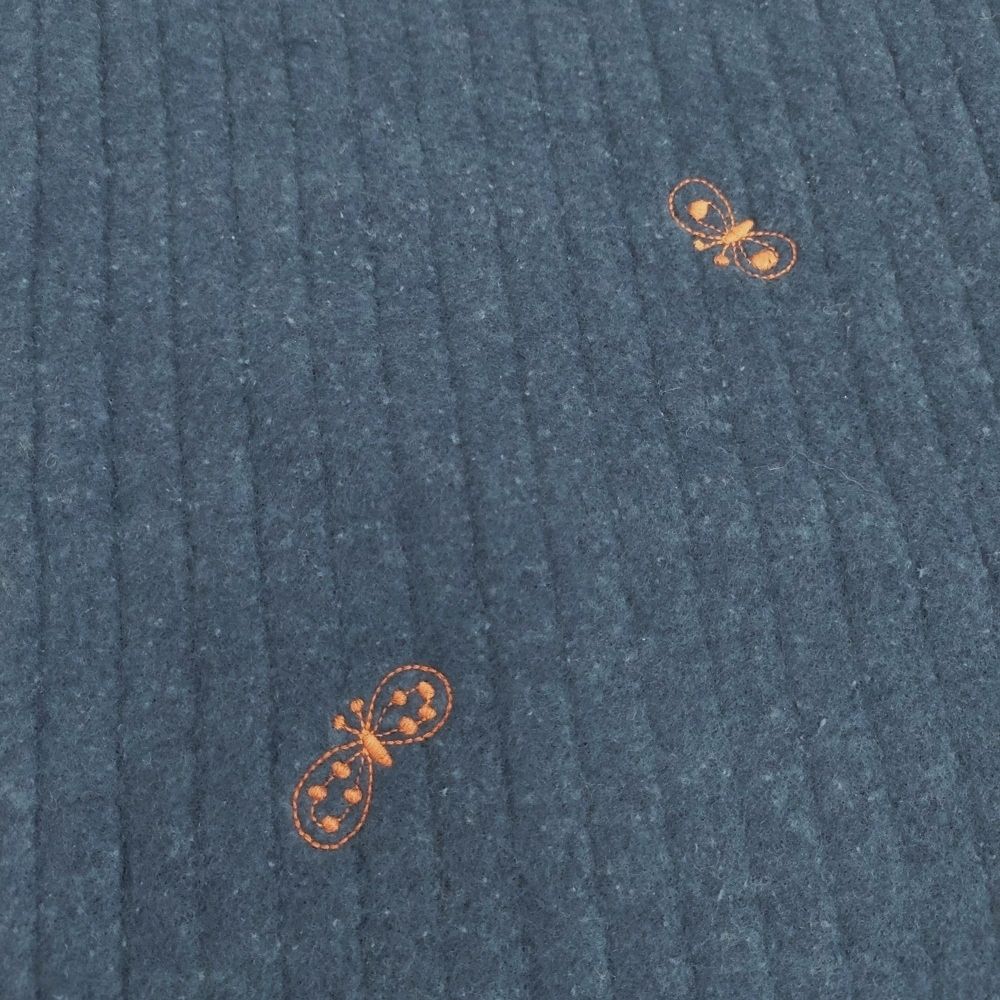 mina perhonen choucho ブランケット ネイビー レディース ミナペルホネン 5 1120 T