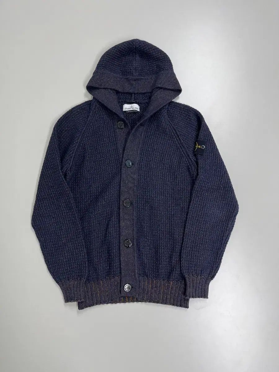 正規品 STONE ISLAND ストーンアイランド フード ニット カーディガン